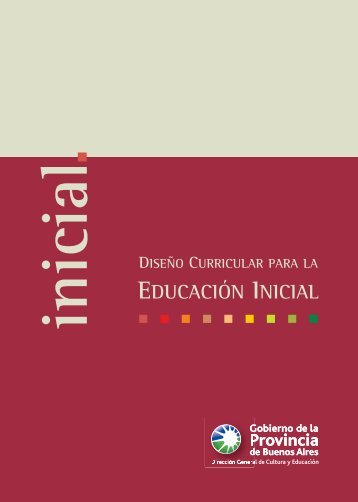 Diseño Curricular para el Nivel Inicial - Docente