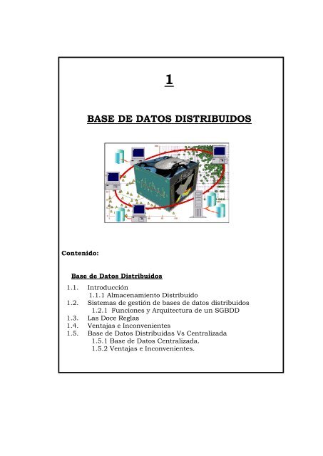 1 base de datos distribuidos - Repositorio UTN