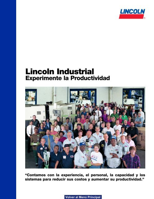 Lincoln Industrial Experimente la Productividad