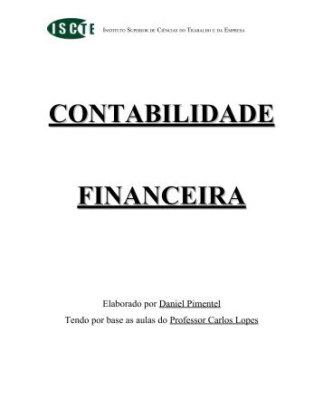 CONTABILIDADE FINANCEIRA - Resumos.net