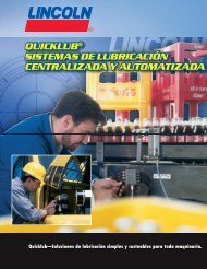 quicklub® sistemas de lubricación centralizada - Lincoln Industrial