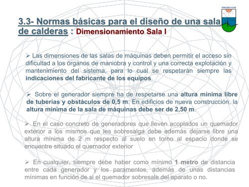 Salas de calderas - Prosener