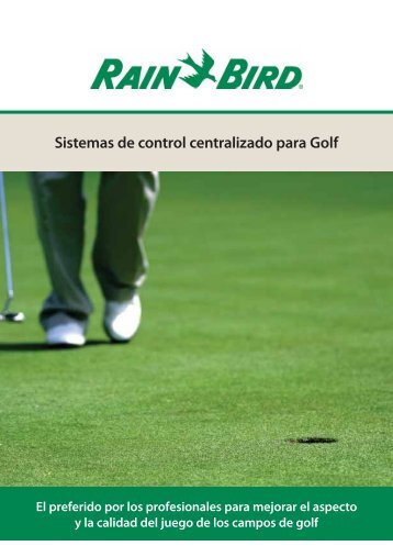 Sistemas de control centralizado para Golf - Rain Bird Ibérica