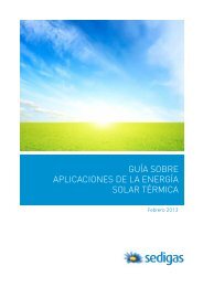 guía sobre aplicaciones de la energía solar térmica - Sedigas