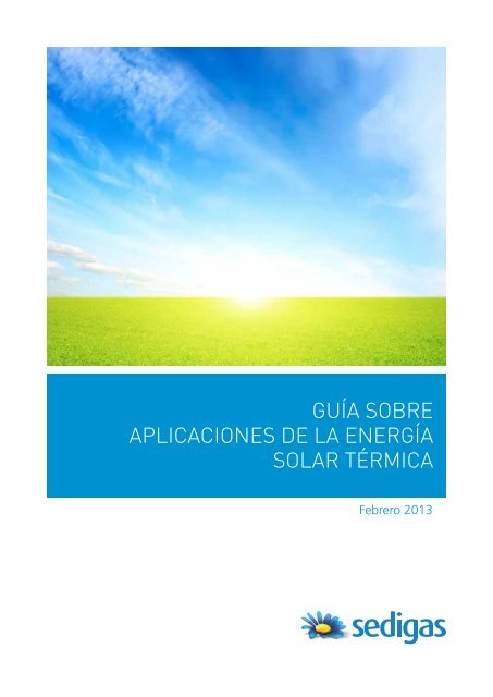 guía sobre aplicaciones de la energía solar térmica - Sedigas