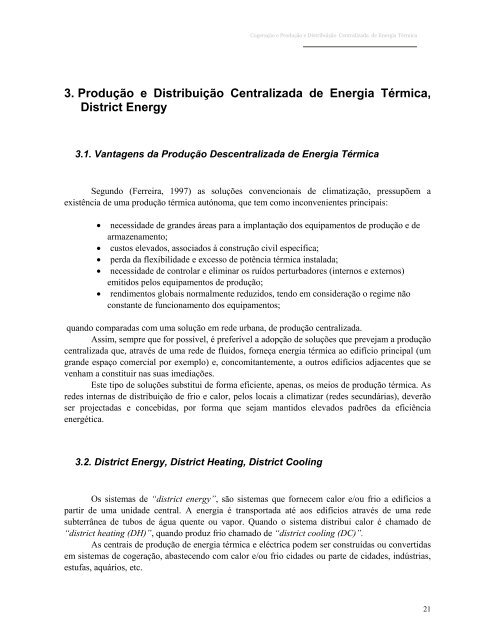 Produção e Distribuição Centralizada de - Universidade de Coimbra