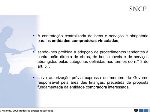 Sistema Nacional de Compras Públicas e Centrais de ... - miranda