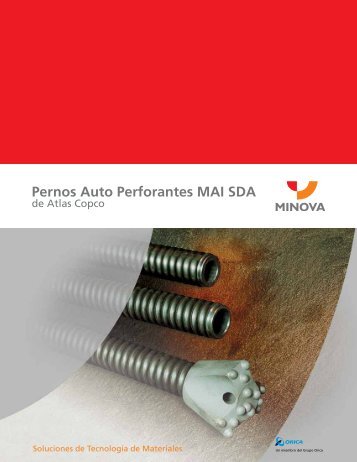 Pernos Auto Perforantes MAI SDA - Minova