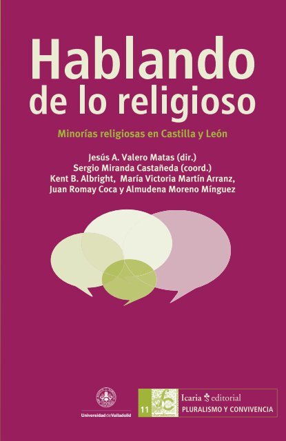 Hablando de lo religioso. Minorías Religiosas en Castilla y León