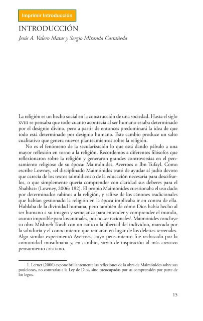 Hablando de lo religioso. Minorías Religiosas en Castilla y León