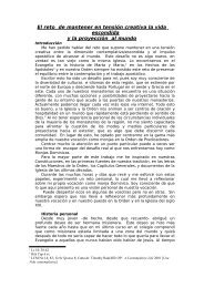 El reto de mantener en tensión creativa la vida escondida - Order of ...