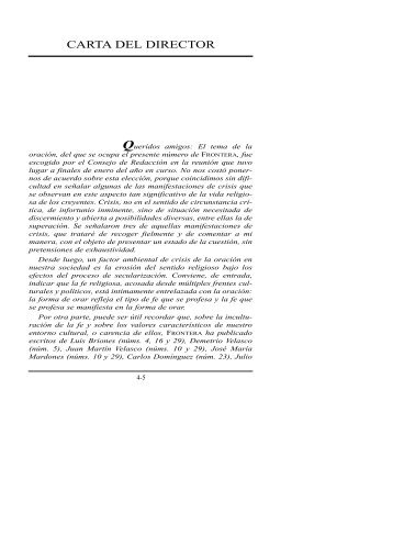 CARTA DEL DIRECTOR por Casimir Martí (PDF) - Atrio