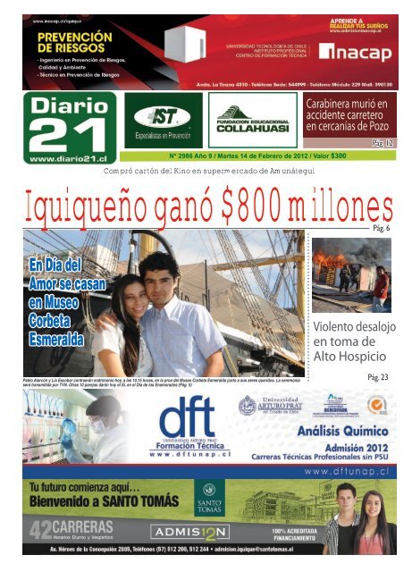14 de Febrero de 2012 - Diario Longino