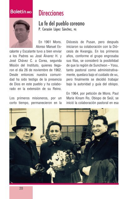 noviembre - Comunicación MG - Misioneros de Guadalupe