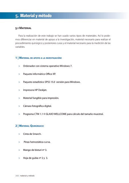 tratamiento quirúrgico de la onicocriptosis - Universidad de Sevilla