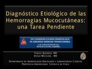 Diagnóstico etiológico de las hemorragias mucocutáneas: una terea ...