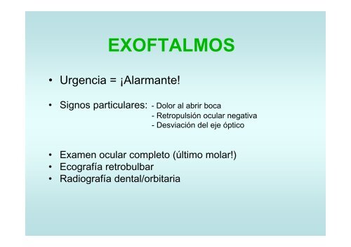 Urgencias Oculares - Clinica Ocular Veterinaria