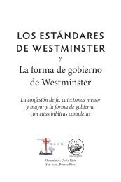 Los Estándares de Westminster - Página de la CLIR