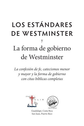 Los Estándares de Westminster - Página de la CLIR