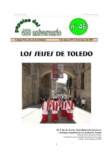 Los Seises de Toledo - Colegio Ntra. Sra. de los Infantes