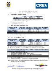 Cuotas moderadoras y copagos 2012.pdf - Ministerio de la ...