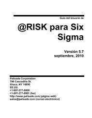 RISK y Six Sigma - Palisade Corporation