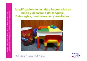 Amplificación de las altas frecuencias en niños y desarrollo del ...