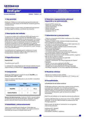 Manual de instrucciones TGON-U v.2.pdf - Progenie Molecular