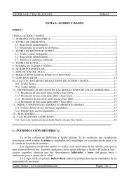 TEMA 6: ÁCIDOS Y BASES - Alonso Formula