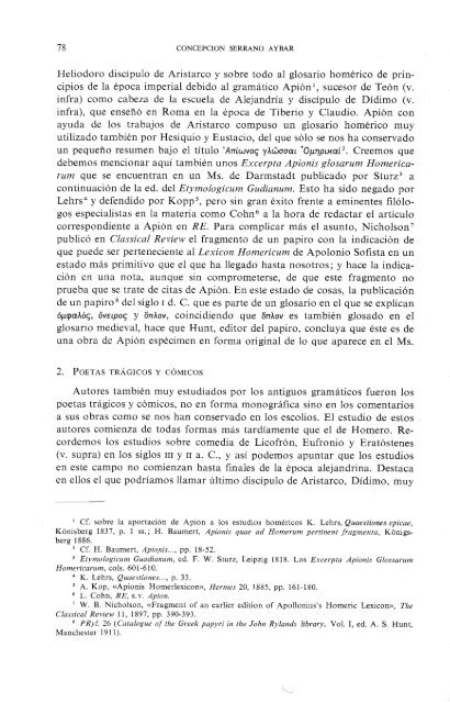 Historia de la Lexicografía griega antigua y medieval - Diccionario ...