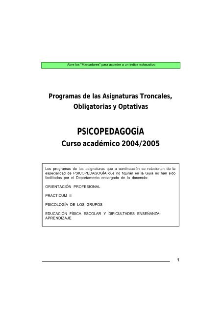 PSICOPEDAGOGÍA - Emagister