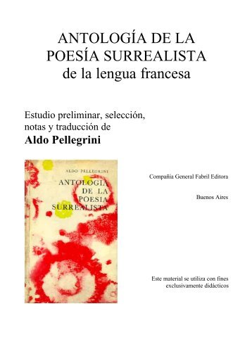 Prólogo a la Antología de la poesía surrealista francesa - El Ortiba