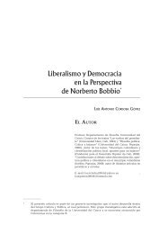 Liberalismo y Democracia en la Perspectiva de Norberto Bobbio*