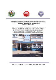 plan hospitalario de preparativos e intervención en ... - CIDBIMENA