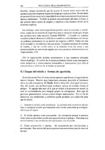 CAPITULO VII - DISASTER info DESASTRES