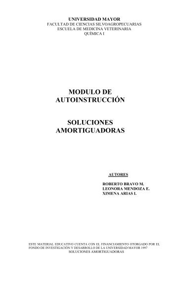 modulo de autoinstrucción soluciones amortiguadoras - PAD