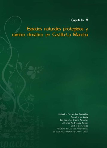 Capítulo 8. Espacios naturales protegidos y cambio climático en ...