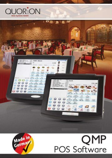 QMP POS Software brochure - QUORiON