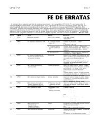 Fe de Erratas Acumulativa de USP 32–NF 27