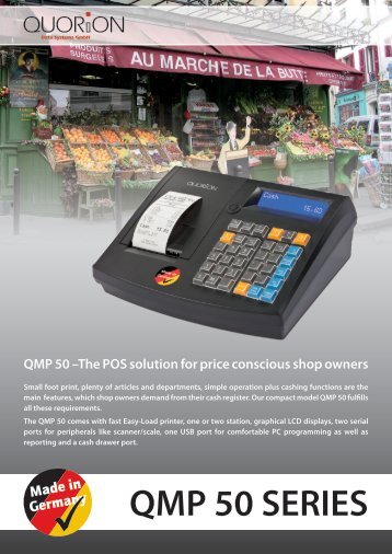 QMP 50 SERIES - QUORiON