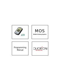 MOS Programming Manual - QUORiON