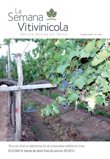 PORTADA 3354 (9-7-11) - La Semana Vitivinicola