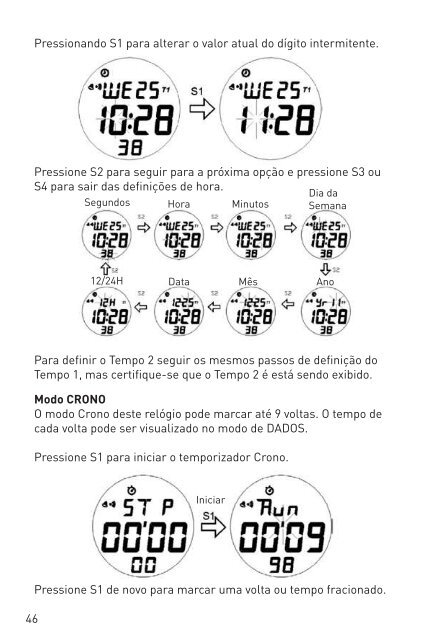 Download do manual - Puma Time