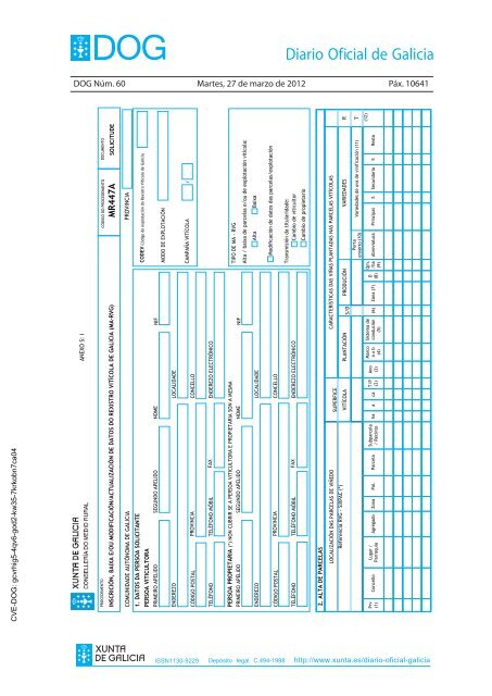 DECRETO 256/2011 - Medio Rural - Xunta de Galicia