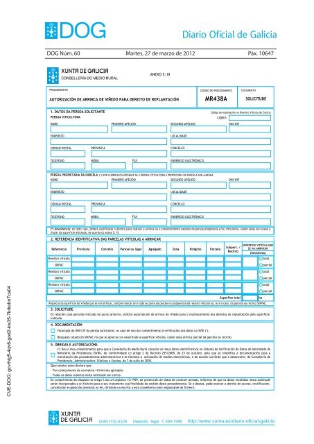 DECRETO 256/2011 - Medio Rural - Xunta de Galicia