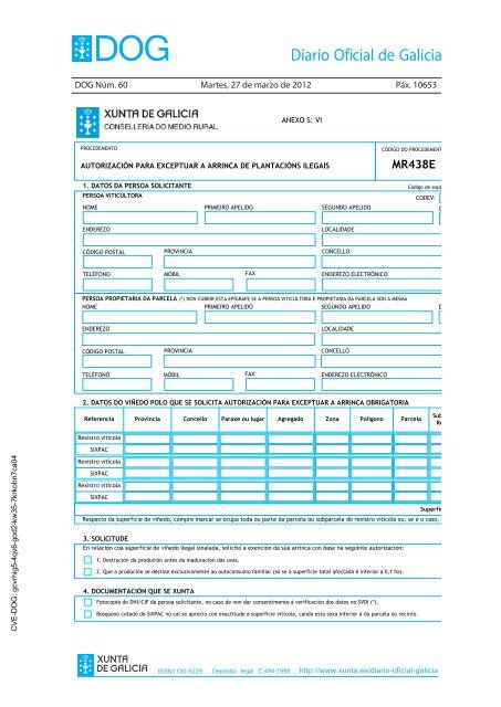 DECRETO 256/2011 - Medio Rural - Xunta de Galicia