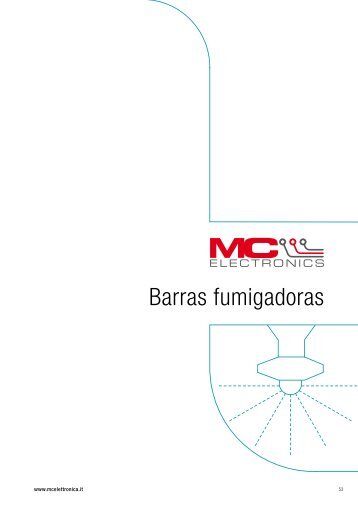 Barras fumigadoras - MC Electronica S.r.l.