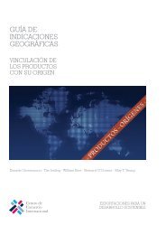 Guía de Indicaciones Geográficas - International Trade Centre