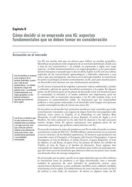 Guía de Indicaciones Geográficas - International Trade Centre