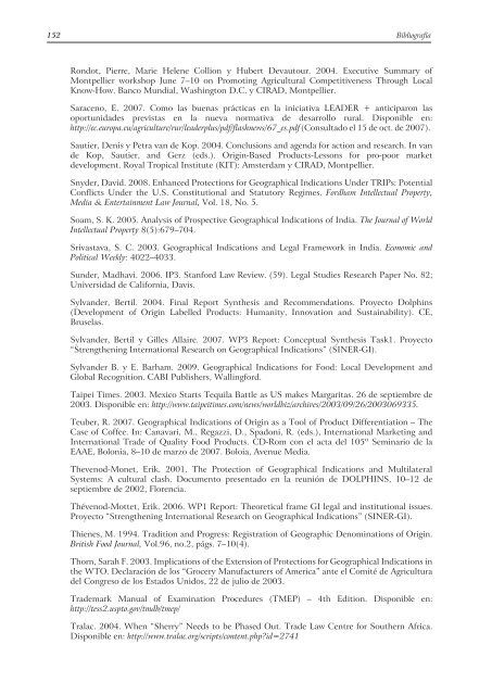 Guía de Indicaciones Geográficas - International Trade Centre